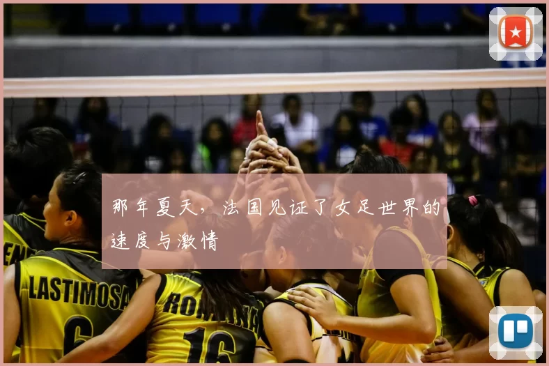 那年夏天,法国见证了女足世界的速度与激情