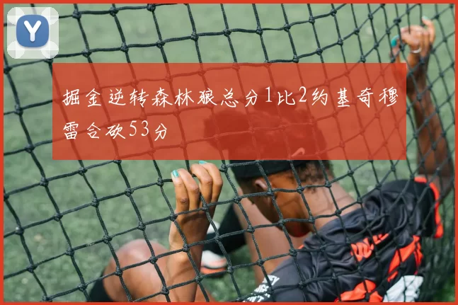 掘金逆转森林狼总分1比2约基奇穆雷合砍53分