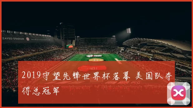2019守望先锋世界杯落幕 美国队夺得总冠军
