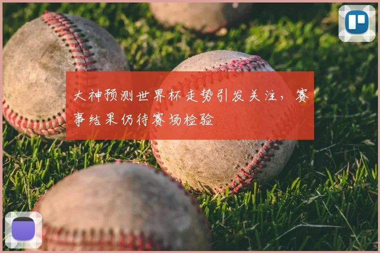 大神预测世界杯走势引发关注,赛事结果仍待赛场检验